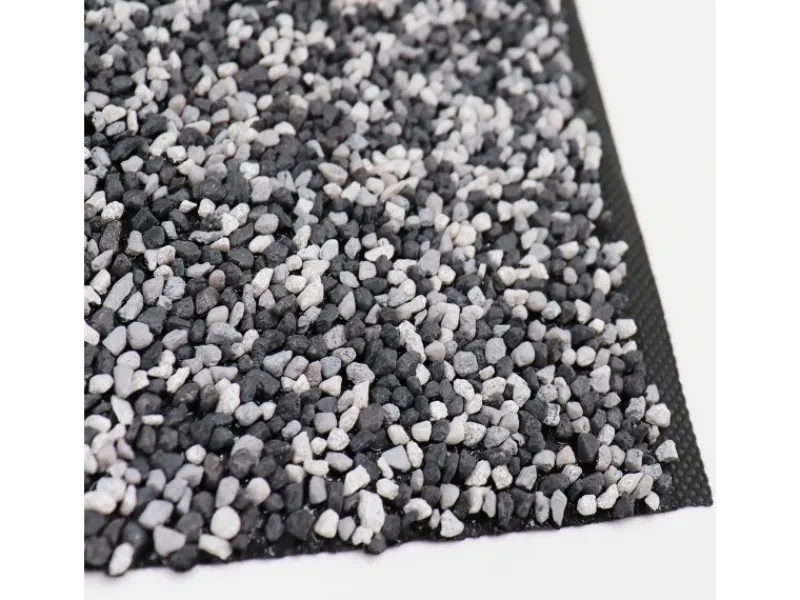 Aquagart Teichfolien|Steinfolie 1m x 0,6m Breit für Teichrand Bachlauf Teichfolie Kiesfolie Grau