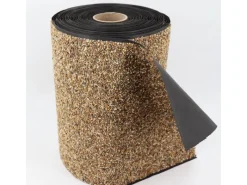 Aquagart Teichfolien|Steinfolie 16m x 0,4m Breit für Teichrand Bachlauf Teichfolie Teich Sandfarben