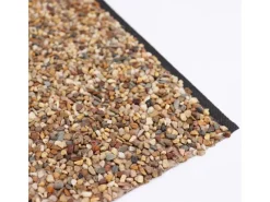 Aquagart Teichfolien|Steinfolie 18m x 1m Breit für Bachlauf Ufer Teichfolie Teich  Folie Sandfarben