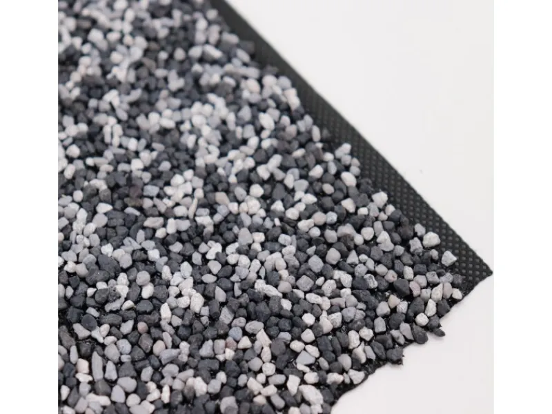 Aquagart Teichfolien|Steinfolie 10m x 0,6m Breit für Teichrand Bachlauf Teichfolie Kiesfolie Grau