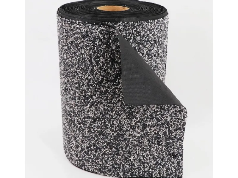 Aquagart Teichfolien|Steinfolie 12m x 0,4m Breit für Teichrand Bachlauf Teichfolie Kiesfolie Grau