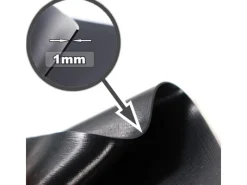 Aquagart Teichfolien|Teichfolie PVC 2m x 4m 1,0mm Schwarz Folie für den Gartenteich