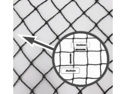 Teichnetz 12m x 10m Schwarz Fischteichnetz Laubnetz Netz Vogelschutznetz Robust*Aquagart Best