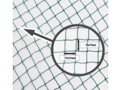 Aquagart Teichfolien|Teichnetz 3m x 8m Reiherschutz Silonetz Laubschutznetz Vogelschutznetz Laubnetz