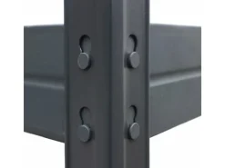 Rivet Schwerlastregal 180 x 150 x 45 cm 5 Böden Anthrazit FSC®*AR Shelving Hot