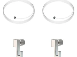 Rechen|Artiteq Aufhängeschnur Perlon 150 cm mit 2 Haken 4 kg