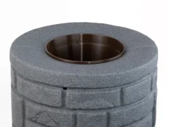 Arves Regenwasser-Nutzung|Regentonne Arcado 460 l Black Granit