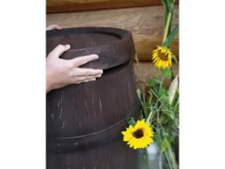 Regentonne Barrique 250 l Dunkelbraun*Arves Best