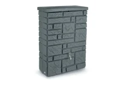 Arves Regenwasser-Nutzung|Regentonne Maurano 300 l Black Granit