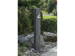 Arves Regenwasser-Nutzung|Wasserzapfstelle Natura Black Granit