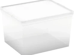 KIS Universalboxen|Aufbewahrungsbox C Cube mit Deckel Transparent