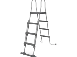 Avenli Pool Abdeckung|Aufstellpools|Frame Plus Stahlrahmenpool Set Rechteckig 549 x 305 x 122 cm Grau mit Filterpumpe Leiter Abdeckplane und Bodenschutzplane