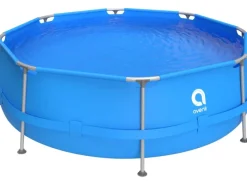 Avenli Aufstellpools|Frame Pool Aufstellpool Rund 300 x 76 cm Blau ohne Pumpe mit Reparaturset