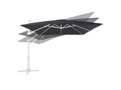AXI Sonnenschirme|Ampelschirm 300 cm x 300 cm mit Dreh- & Neigungsfunktion