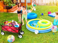 Bollerwagen AB100 faltbar Rot*AXI New