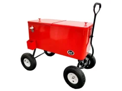 Bollerwagen Kühlbox Rot 76 l*AXI