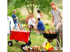 Bollerwagen Kühlbox Rot 76 l*AXI