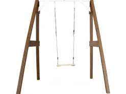 AXI Gartenspielgeräte|Einzelschaukel Braun - Weiß 160 x 181 x 207 cm
