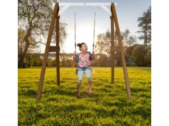 AXI Gartenspielgeräte|Einzelschaukel Braun - Weiß 160 x 181 x 207 cm
