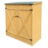 Gartenschrank Casper Holz Braun FSC®*AXI New
