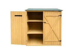 Gartenschrank Casper Holz Braun FSC®*AXI New