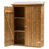 Gartenschrank Olivier Holz 131 cm x 180 cm Braun*AXI New