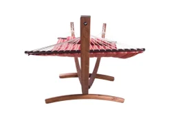 AXI Weitere Gartenmöbel|Hängematte Hawaii Set mit Holzgestell Rot