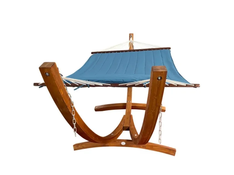 AXI Weitere Gartenmöbel|Hängematte Hawaii Set mit Holzgestell Blau