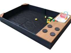 Kelly Sandkasten mit Spielküchenzeile Anthrazit - Braun 180 x 115 x 22 cm*AXI Clearance