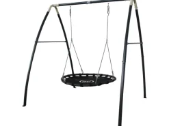 AXI Gartenspielgeräte|Metall-Nestschaukel Anthrazit/Creme