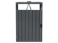 AXI Mülltonnenboxen|Auflagenboxen|Mülltonnenbox Owen Metall 240 l Anthrazit