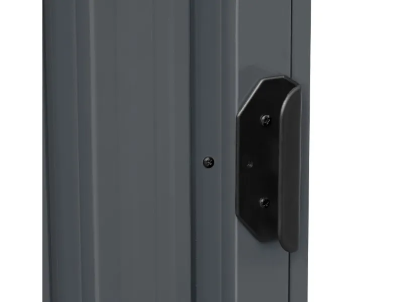 Mülltonnenbox Owen Metall 3 x 240 l Anthrazit*AXI Online