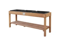 Sand und Wassertisch mit 3 Behältern Dunkelbraun Behälter Schwarz*AXI Best