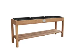 Sand und Wassertisch mit 3 Behältern Dunkelbraun Behälter Schwarz*AXI Best