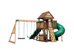 Backyard Spielturm Discovery Cedar Cove Schaukeln Rutsche Aussichtsturm*Backyard Discovery Clearance