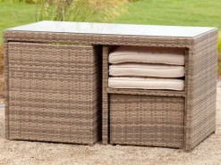 Balkonmöbel Lounge-Set Merano 11-teilig mit Sitzkissen*Merxx New