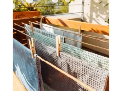 Balkonmöbel|Gartenmöbel-Sets|Balkonmöbel-Set Grenora 3-teilig FSC Holz Natur