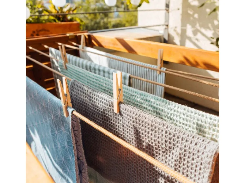 Balkonmöbel|Gartenmöbel-Sets|Balkonmöbel-Set Grenora 3-teilig FSC Holz Natur