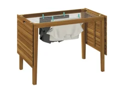 Balkonmöbel|Gartenmöbel-Sets|Balkonmöbel-Set Grenora 3-teilig FSC Holz Natur