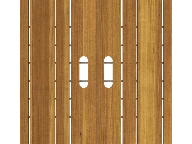 Balkonmöbel|Gartenmöbel-Sets|Balkonmöbel-Set Grenora 3-teilig FSC Holz Natur