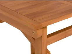 Balkonmöbel-Set Marmora mit Regalfunktion 3-tlg. Akazie Geölt* Best