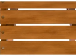 Balkonmöbel-Set Marmora mit Regalfunktion 3-tlg. Akazie Geölt* Best