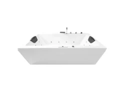 BASERA Wasserpumpe|Outdoor Whirlpools|® Indoor Whirlpool Badewanne Naxos Classic 180 x 90 cm