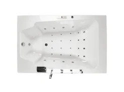 BASERA Outdoor Whirlpools|® Indoor Whirlpool Badewanne XXL Milos 2 Personen Classic 190 x 120 cm