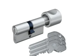 Basi Gartenschränke|- AS - Profil-Knaufzylinder - K50/35 mm - Gleichschließend