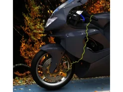 Basi Quads|- Bremsscheibenschloss - Signalgelb - mit 2 Schlüssel - Erinnerungskabel mit Nylon-Transporttasche - 6990-0311