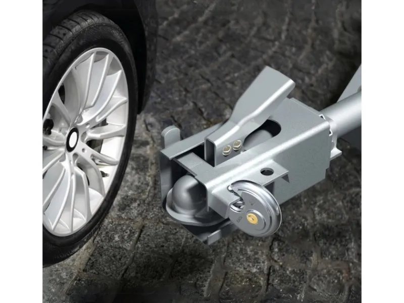 Basi Auflagenboxen|- Rundbügel-Vorhangschloss - RVS 610 - 70 mm - Verschiedenschließend - Edelstahlgehäuse