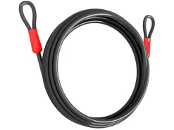 - Schlaufenkabel - SKA 500 - Geflochtenes Stahlseil mit Rundbügelschloss - SET - RVS6990-0500*Basi Clearance