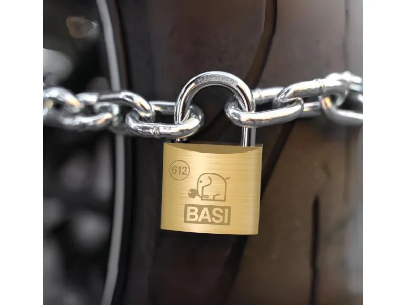 Basi Motorroller|- Vorhangschloss - VHS 612 - 30 mm - Gleichschließend - mit Wasserstop - inkl. 2 Schlüssel - Messinggehäuse