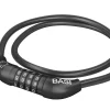 Basi Motorroller|- Zweirad-Spiralschloss - ZR 313 - 1x Spiralkabel - mit 4-stelligen Zahlenschloss - 6990-0313